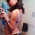 femme sexy Vitre 